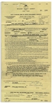 Two May 1960 Contracts Signed by Moe Howard, Who Signs One ''The 3 Stooges / by Moe Howard Pres.'' -- AGVA Contracts for Three Stooges Performances Each Measure 8.5'' x 17'', Very Good
